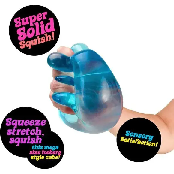 Schylling NeeDoh Nice Berg Satisfying Square Shaped Sensory Fidget Toy New 2026 - Picture 5 of 9